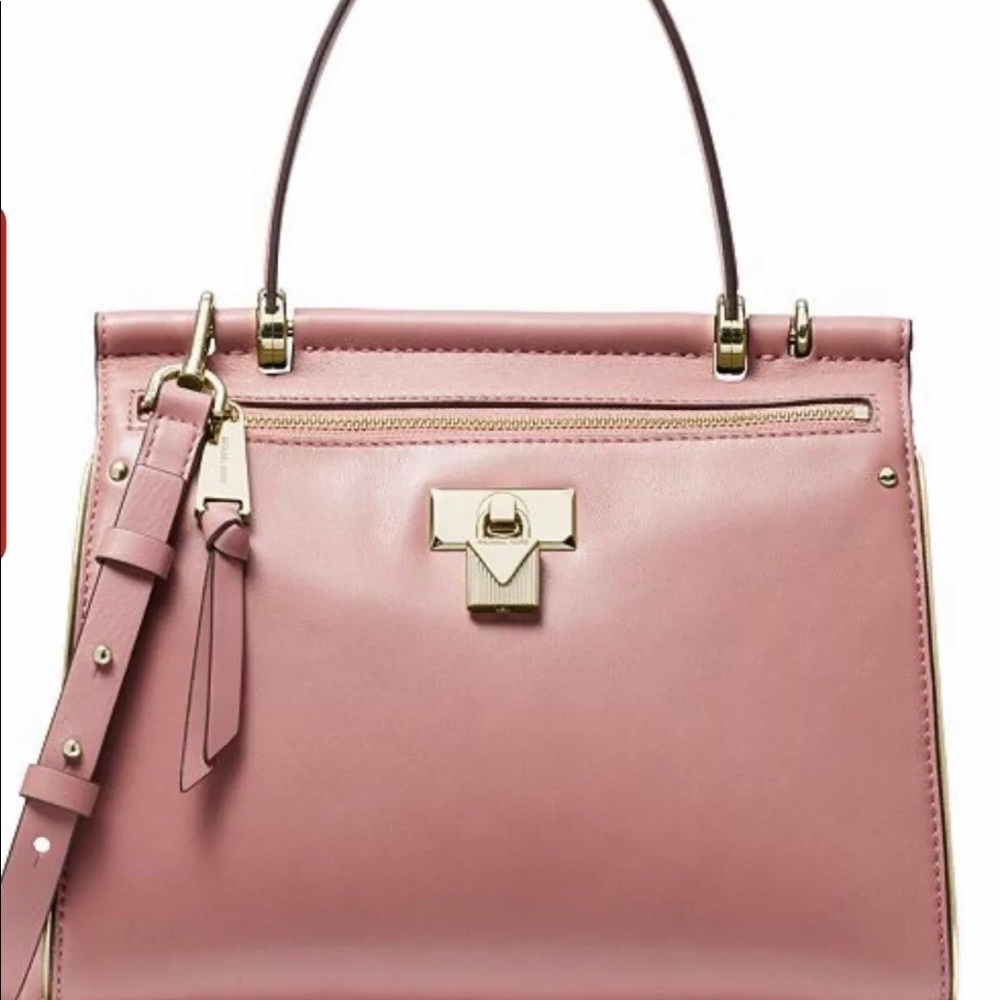 Michael kors NWT Jasmine M Leather Satchel Bag